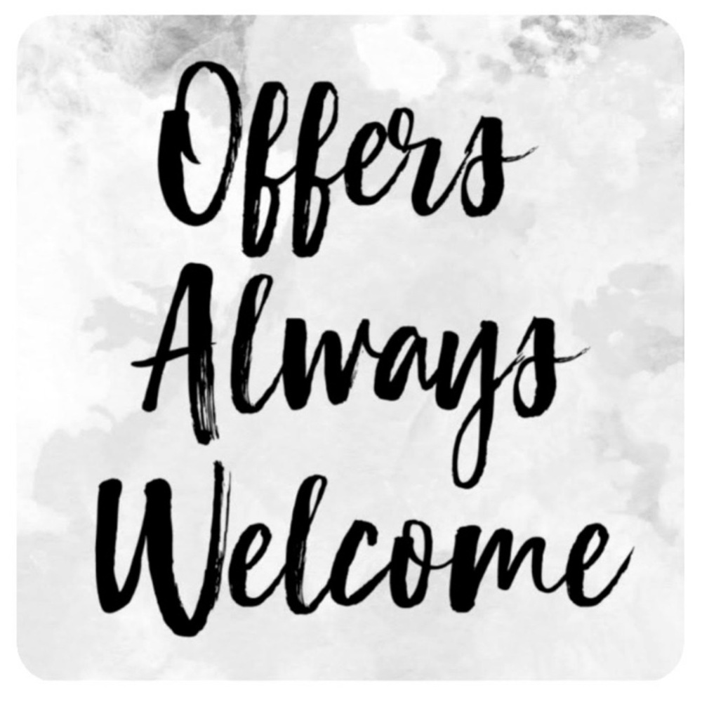 Black and White Decorative Sign.